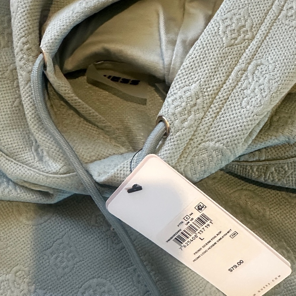 Guess ocean Embossed Hoodie - Picture 7 of 9